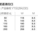 管道清扫口丨HDPE沟槽式连接静音管