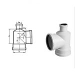 瓶形三通丨聚丙烯静音排水管材