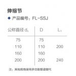 FRPP管伸缩节丨FRPP静音排水管