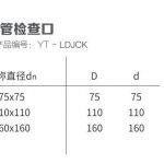 hdpe立管检查口丨热熔承插静音排水管