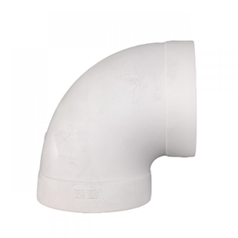 hdpe90°弯头丨热熔承插静音管