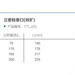 立管检查口单扩丨3S-PP 静音排水管道