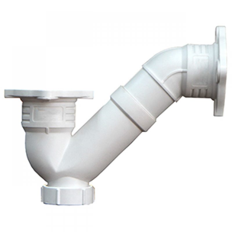 法兰P型存水弯丨FRPP静音排水管